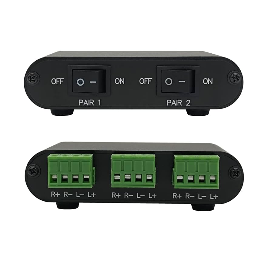 Amazon | TENEALAY 2ウェイオーディオステレオスピーカー